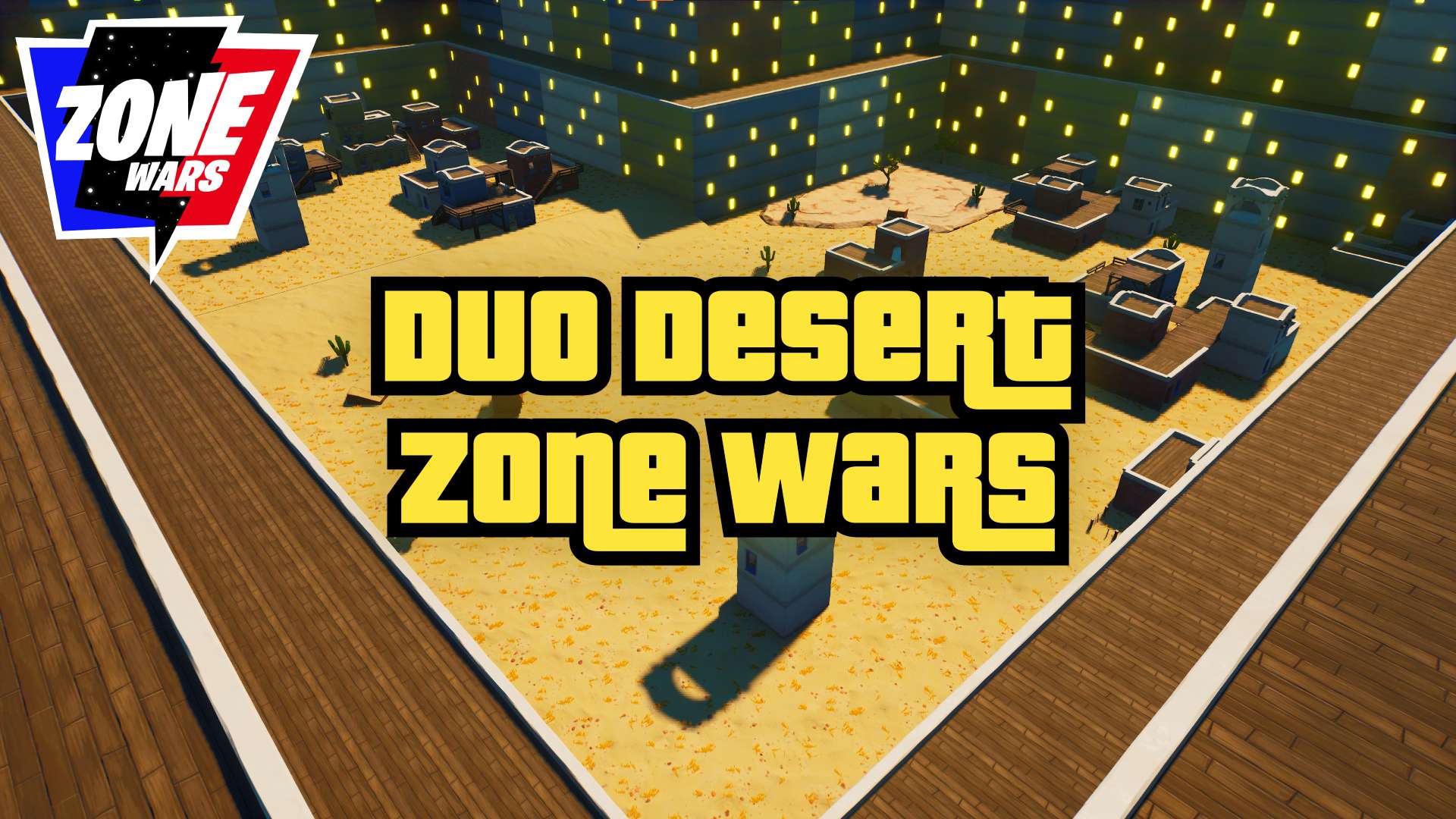DUO DESERT ZONE WARS Fortnite Creative Map Code Dropnite
