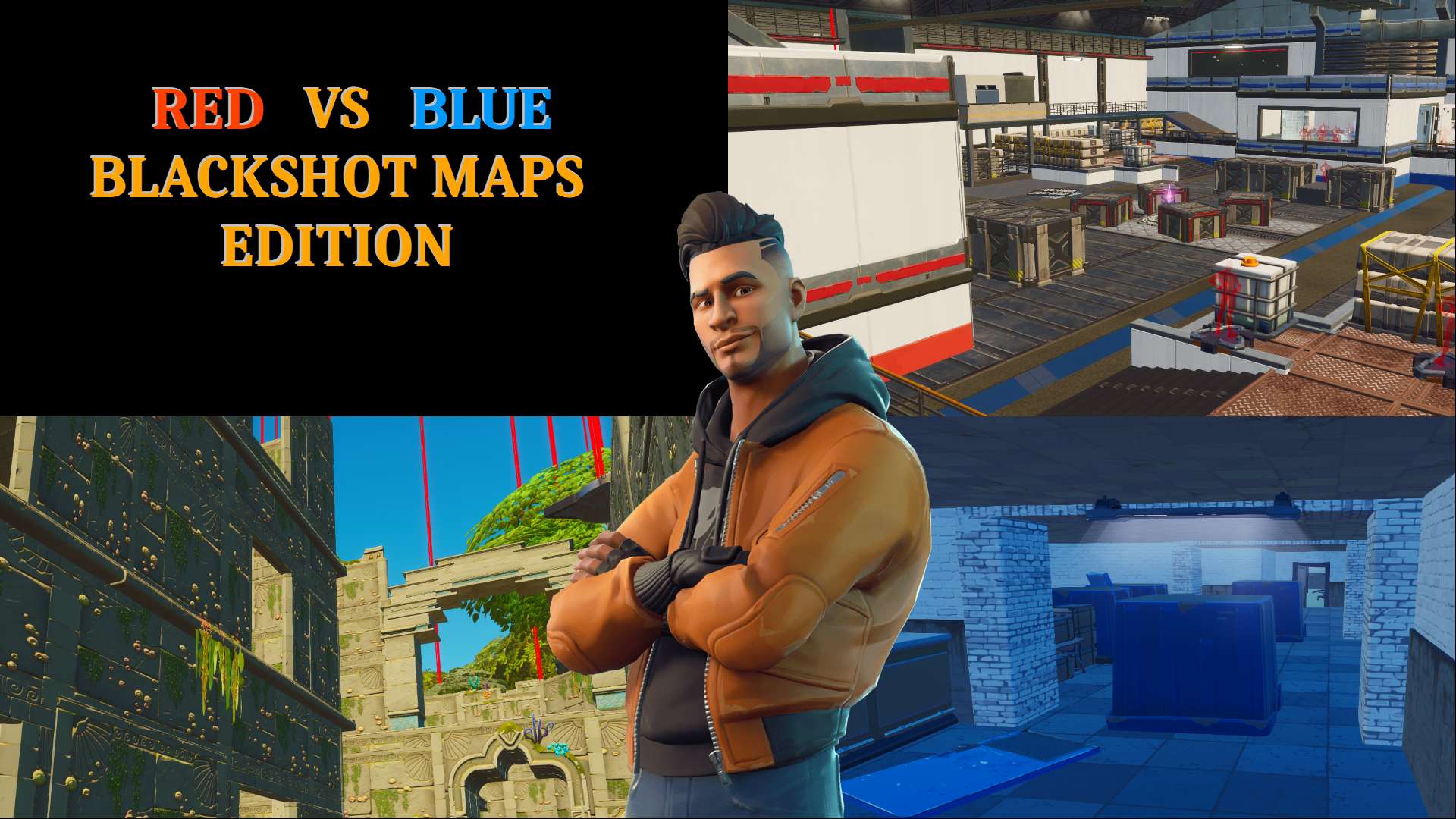 Red VS Blue Blackshot maps edition