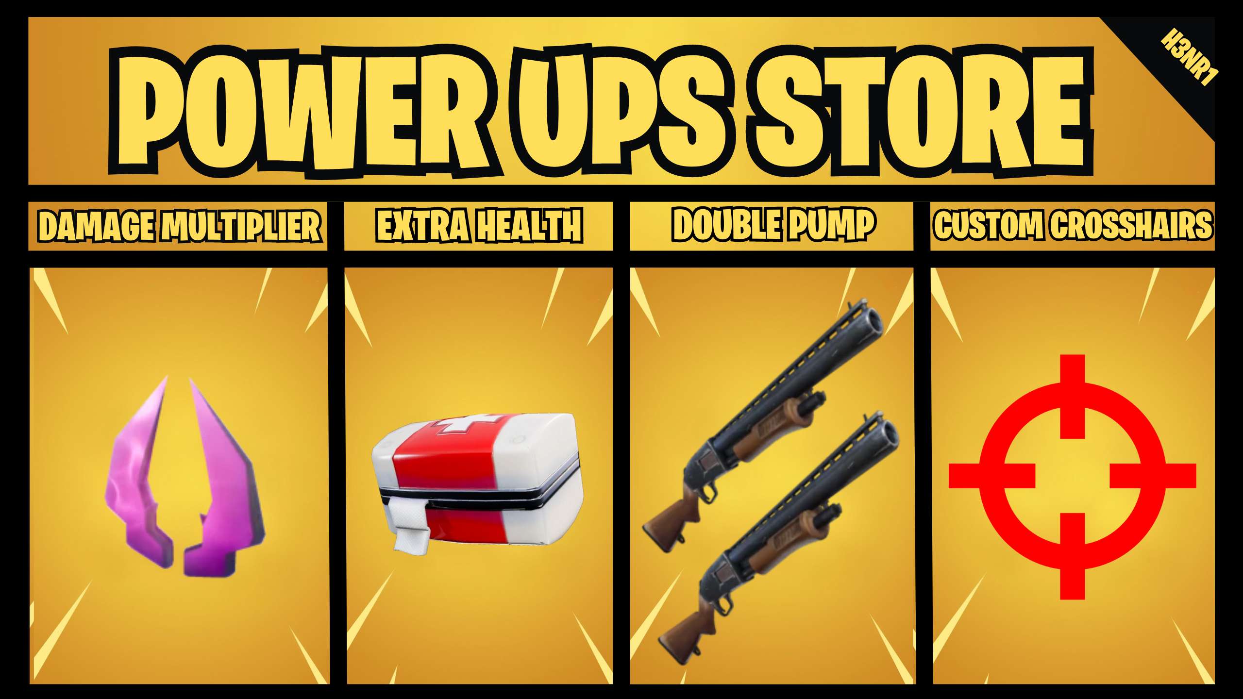 ⭐ POWER UPS - FREE FOR ALL🏆