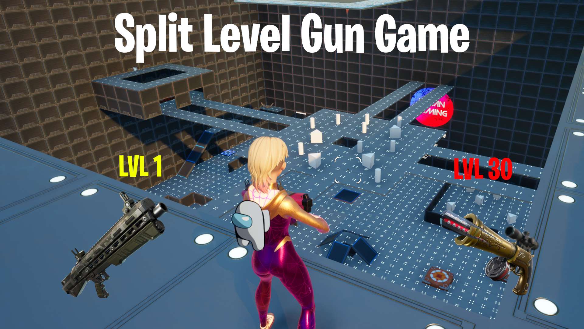 Split Level Gun Game - V2