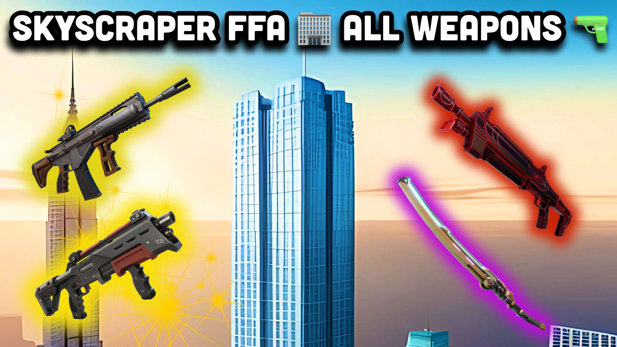 Skyscraper FFA 🏢 All Weapons 🔫