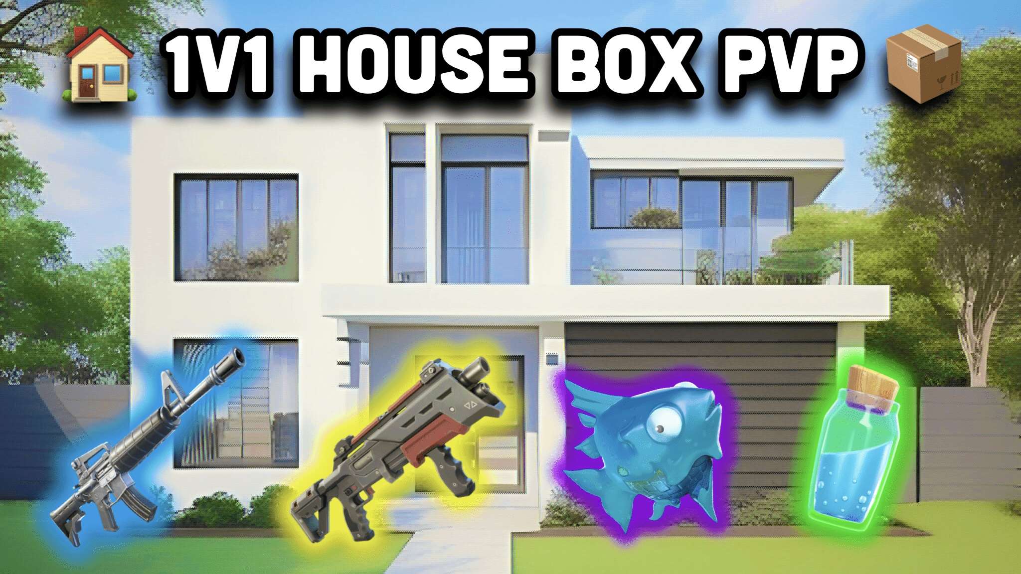 🏠 1v1 House Box PVP 📦