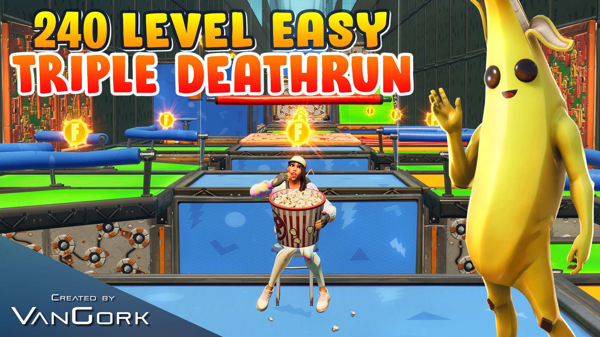 240 Level Easy TRIPLE Deathrun