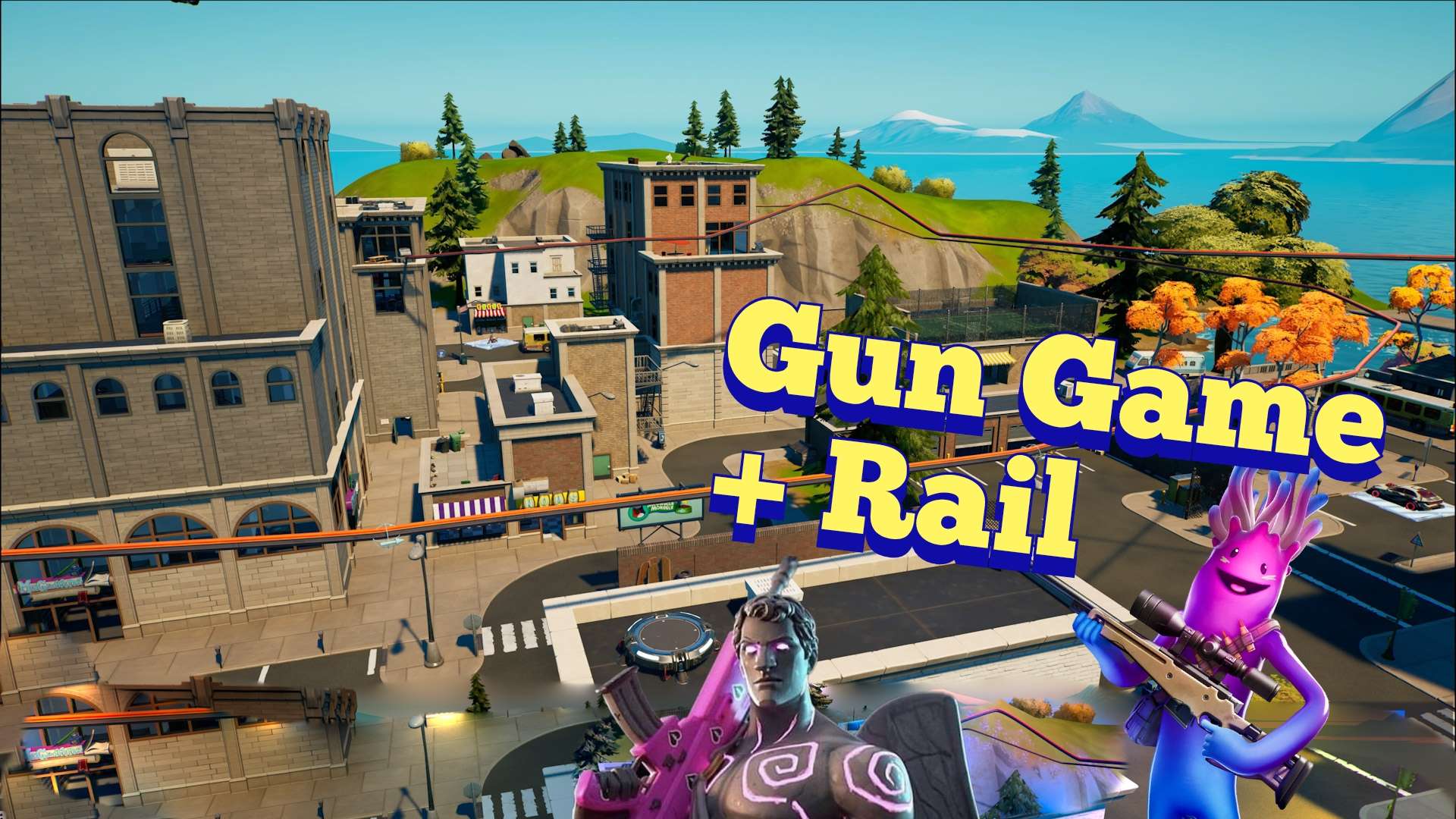 NEW* FIRST PERSON RACE TRACK V.2 - Fortnite Creative Map Code - Dropnite