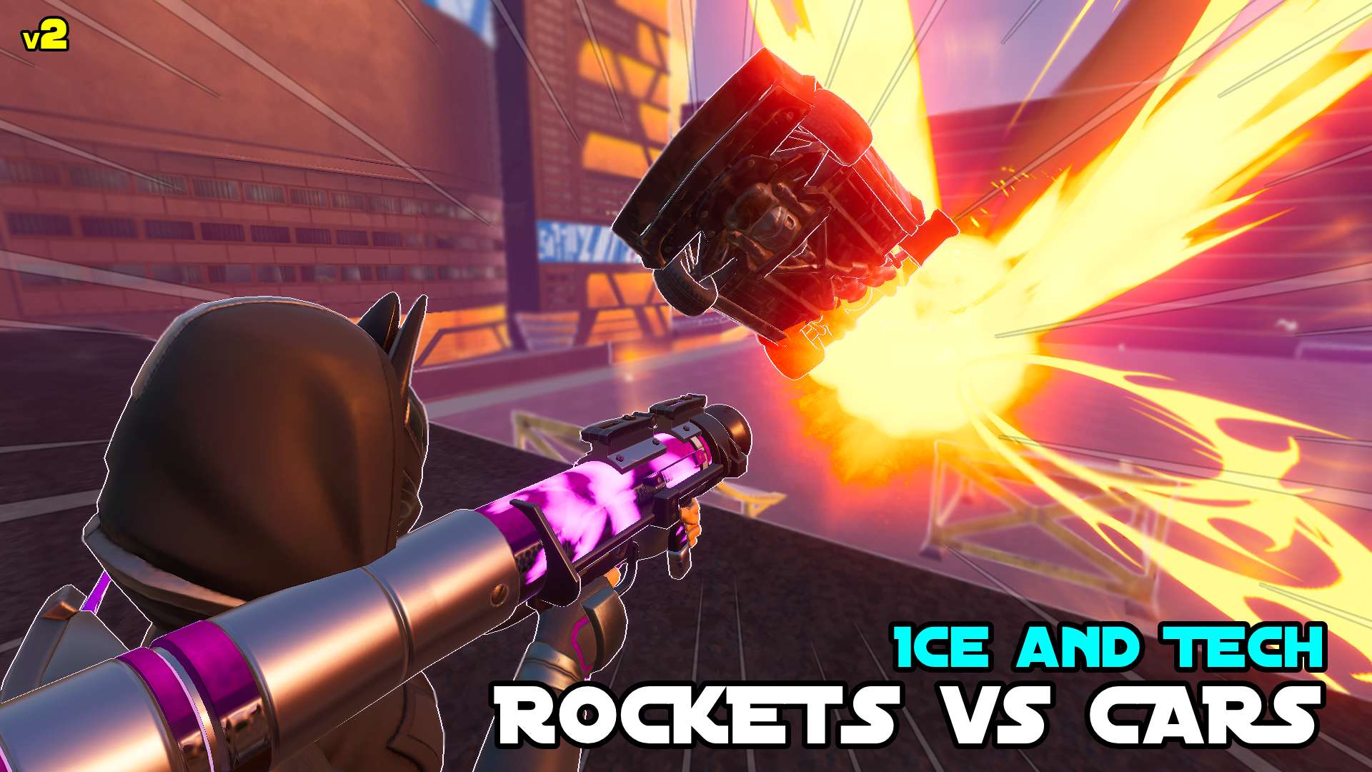 Rockets vs Cars: Ice & Tech 🚙💥 v2