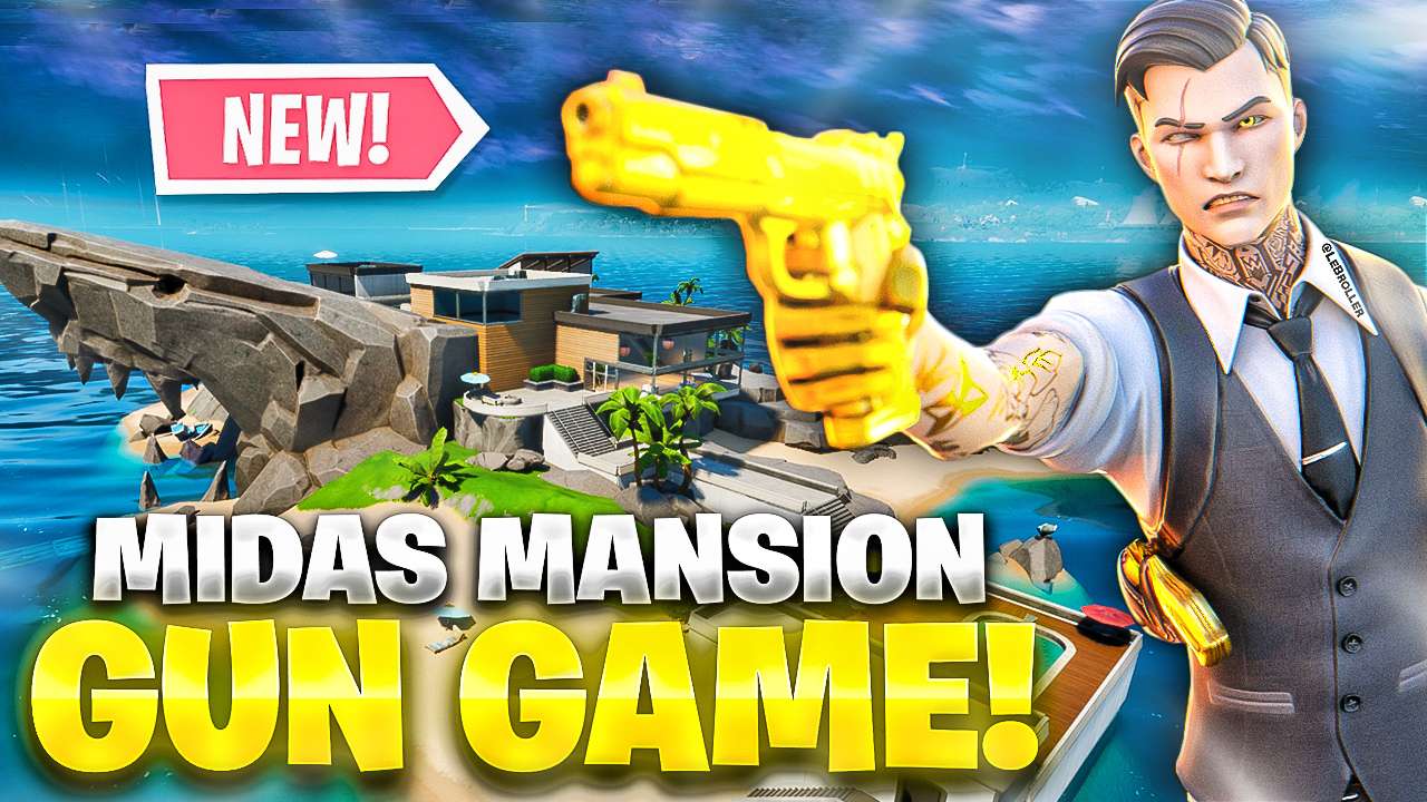 MIDAS MANSION GUN GAME!