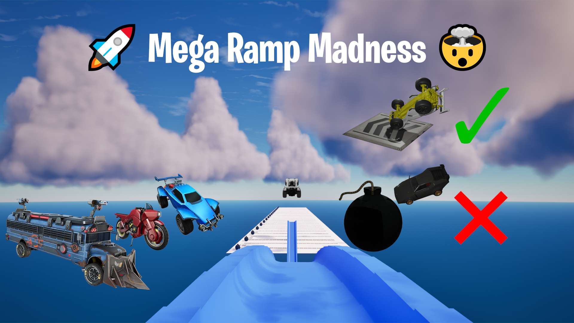 🚀 Mega Ramp Madness 🤯