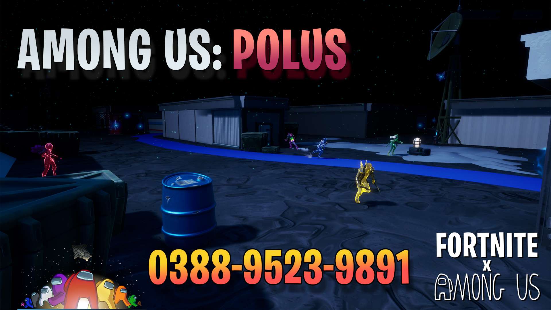 AMONG US POLUS 0388-9523-9891