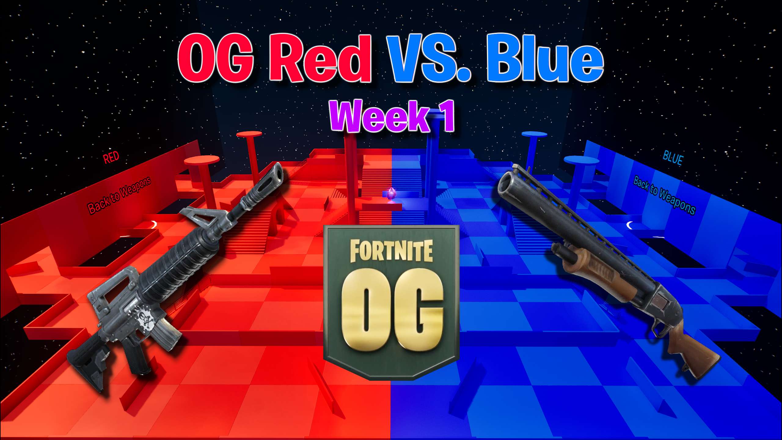 OG Red VS. Blue (Week 1)