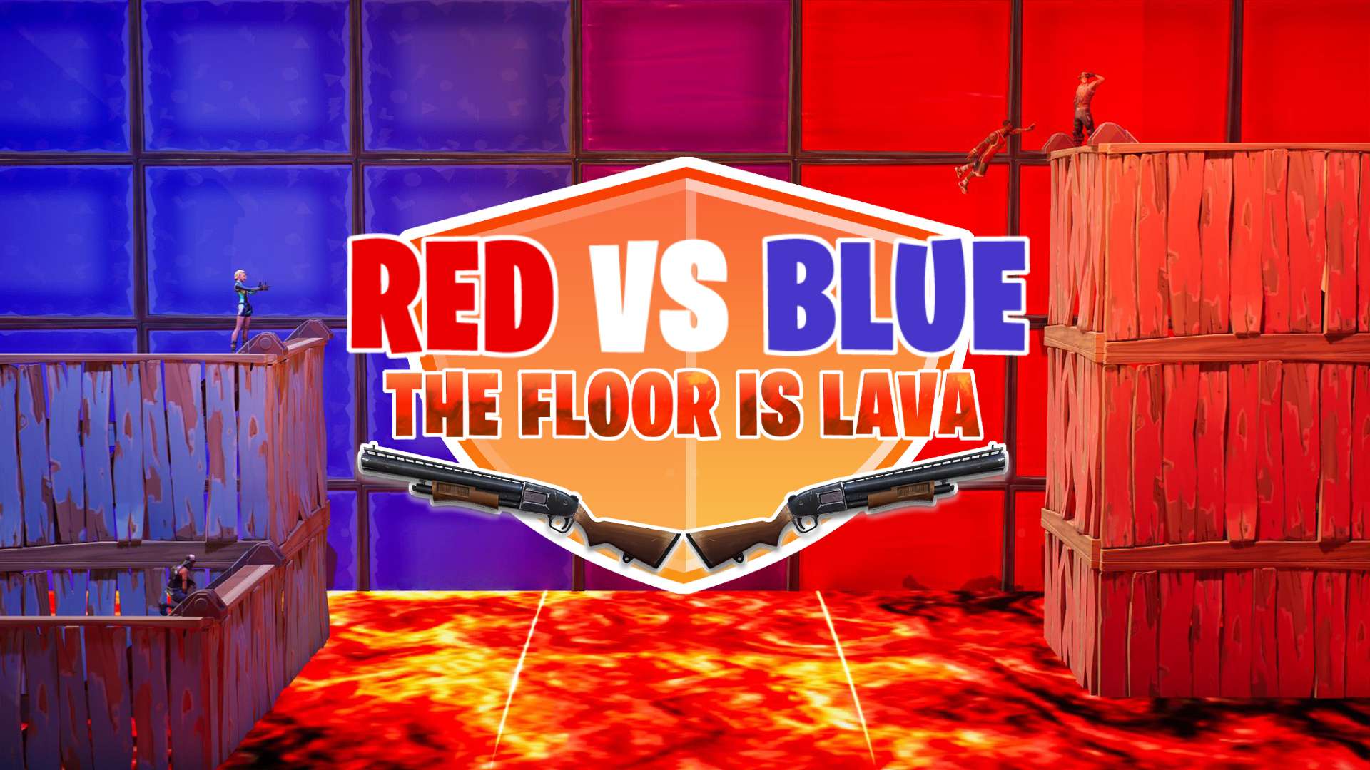 [RED VS BLUE] The Floor Is Lava