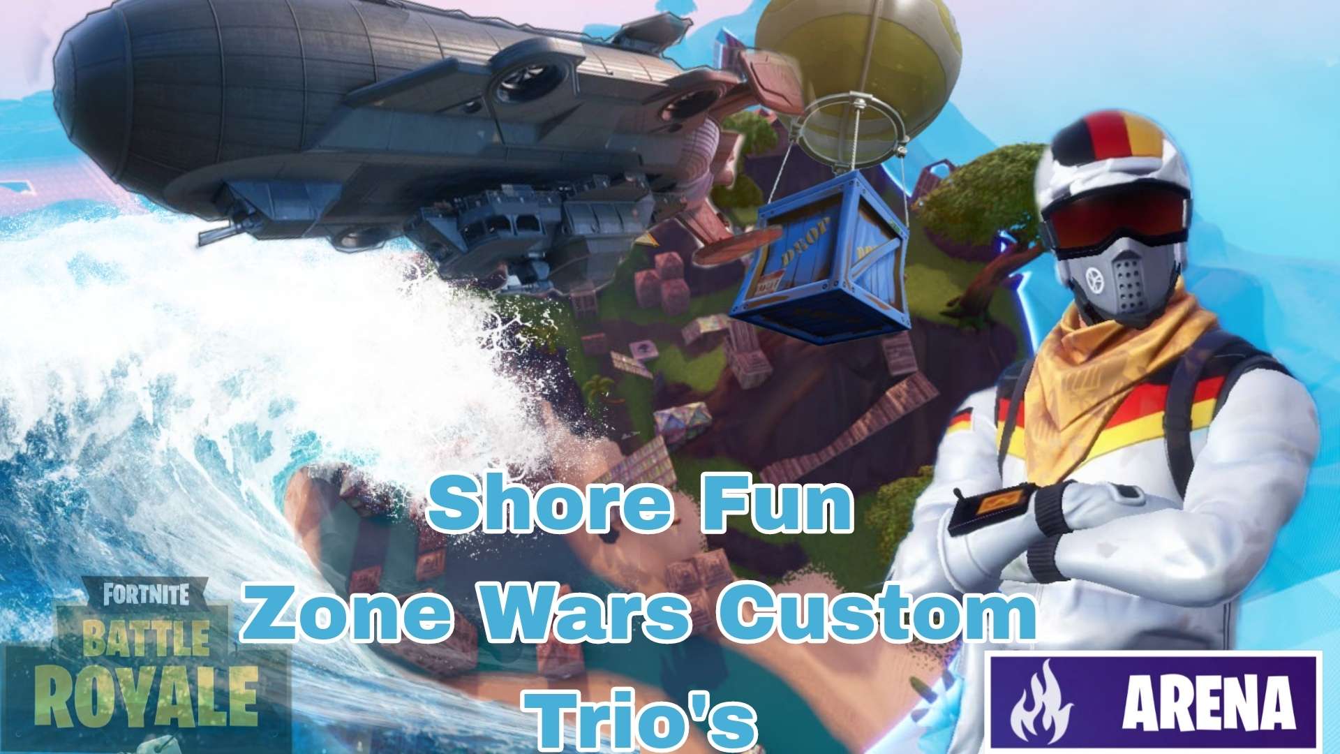 Shore Fun Zone Wars Custom Trio's