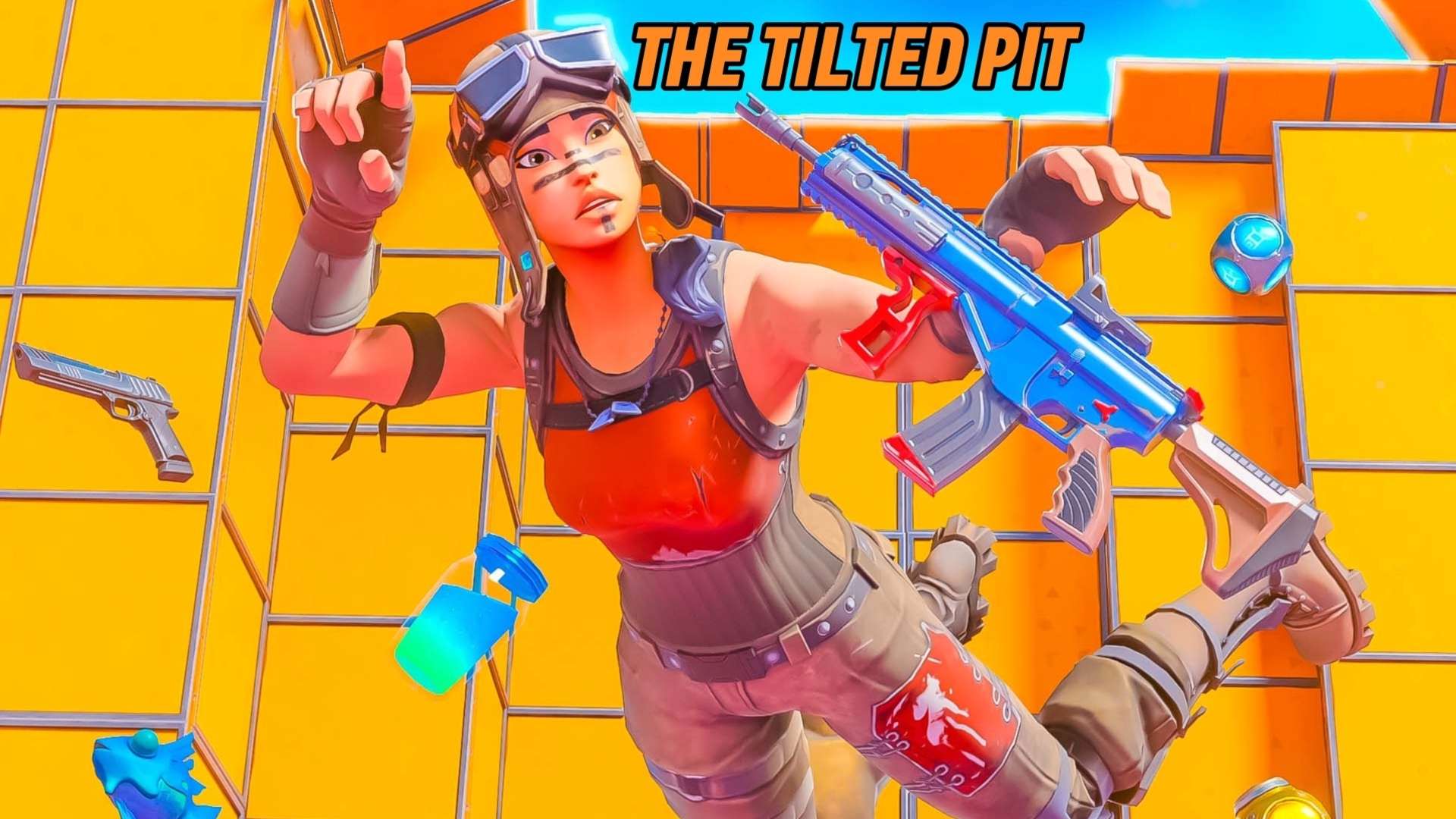The Tilted Pit