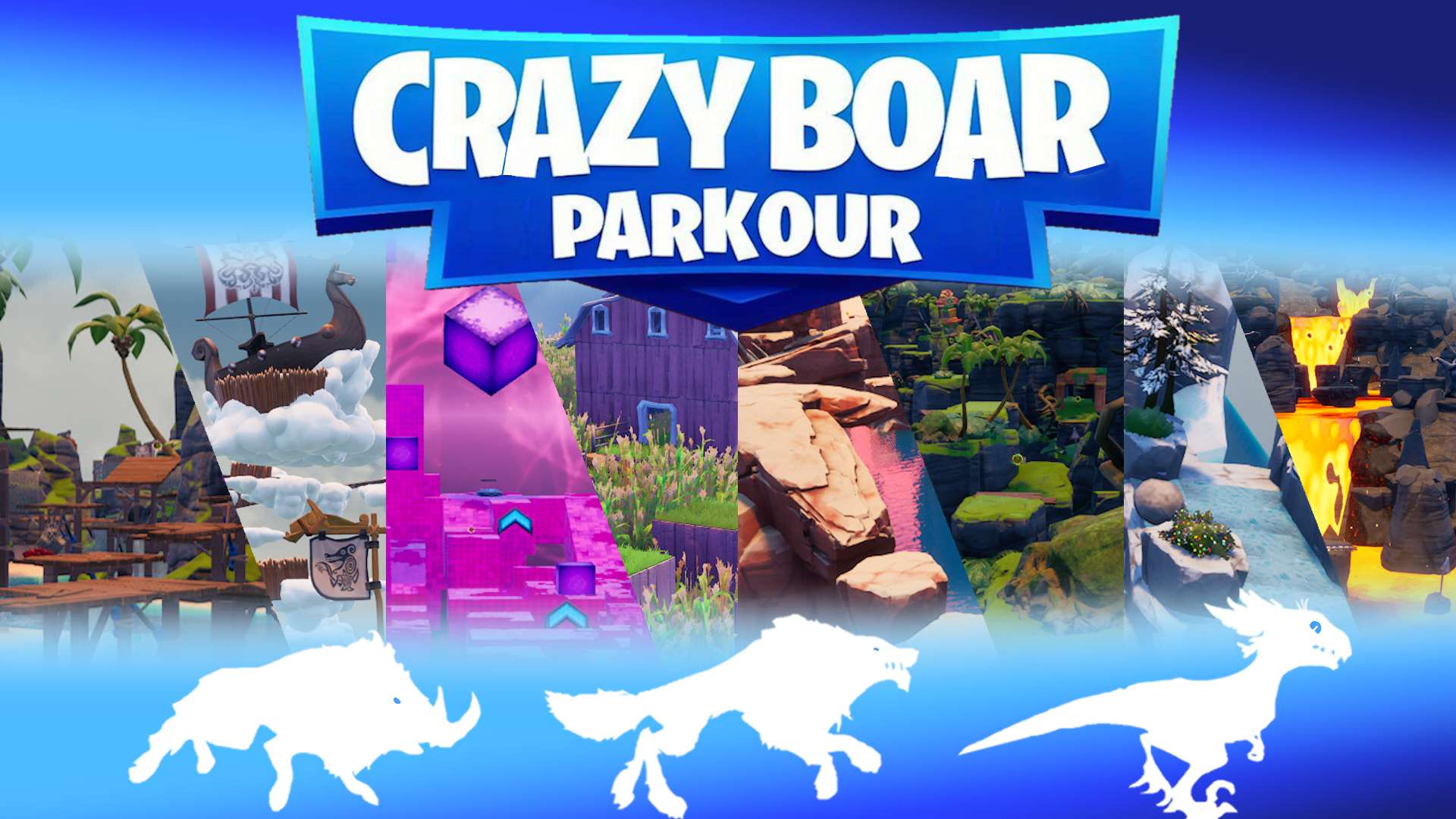 Crazy Boar Parkour 🐗