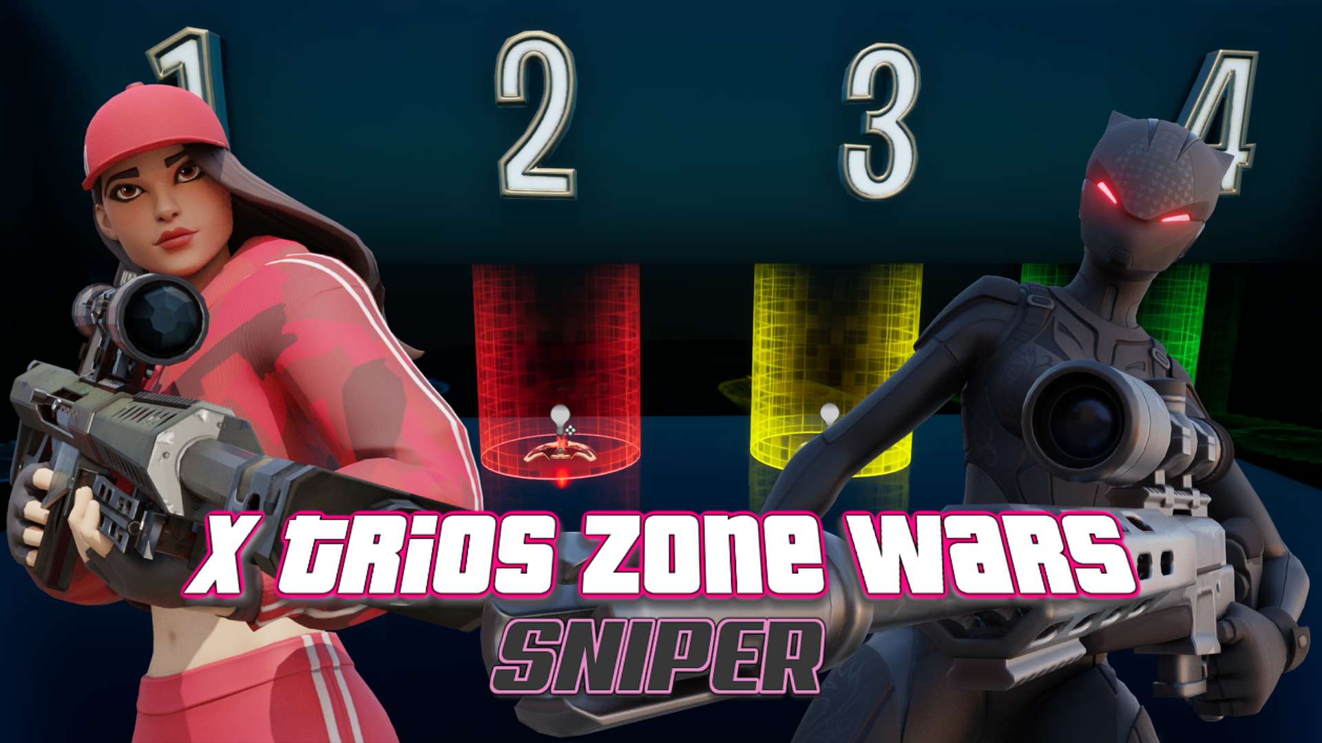 💥X Trios - Zone Wars (Sniper)💥