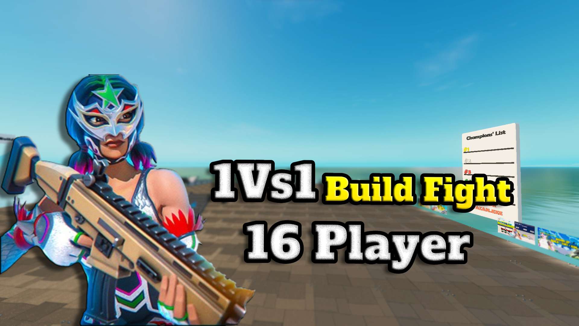 FREE FOR ALL BUILD FIGHT