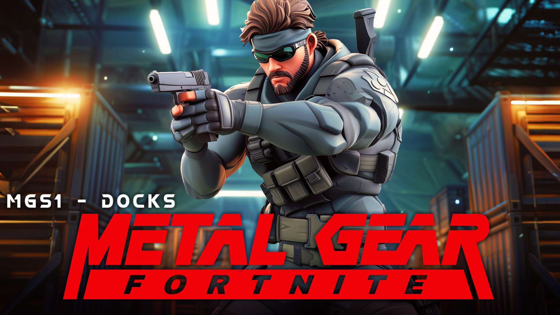 Metal Gear Fortnite -  MGS1 Docks