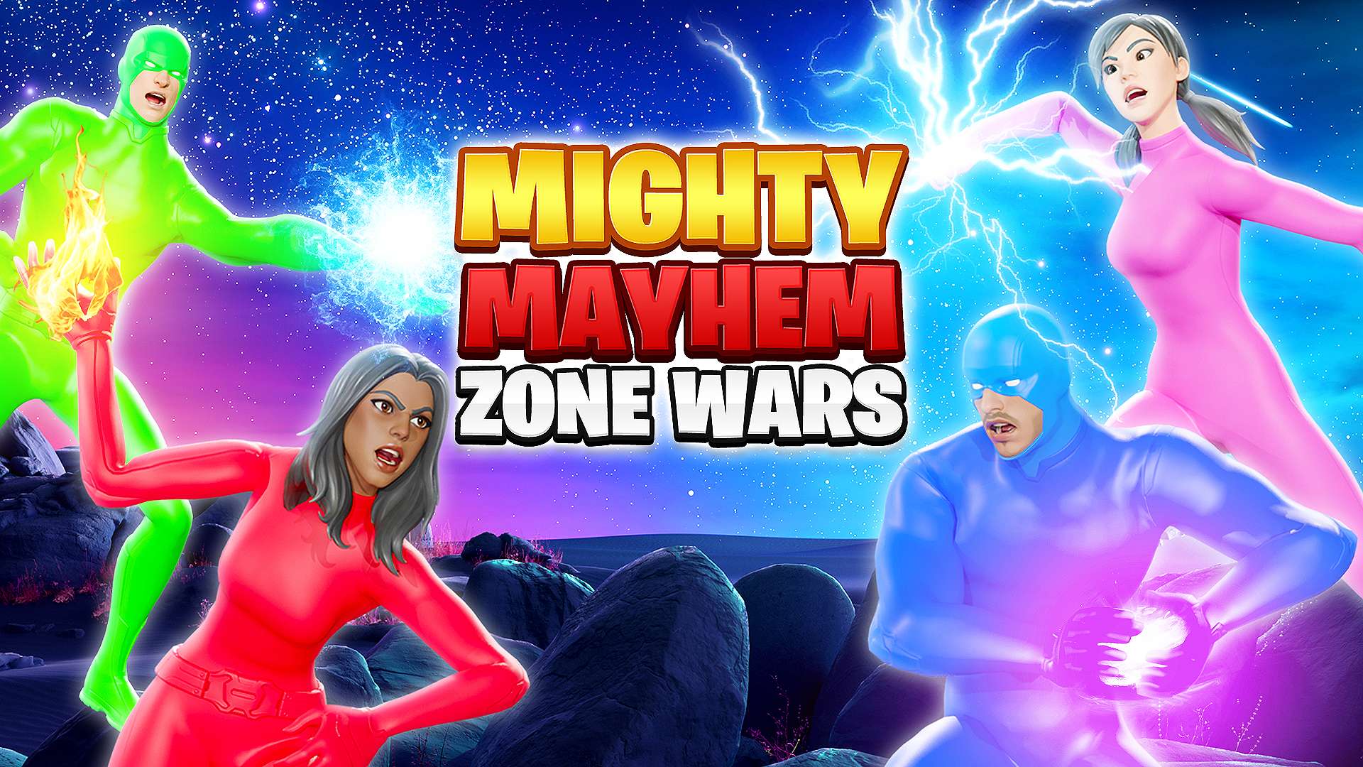 Mighty Mayhem Zone Wars