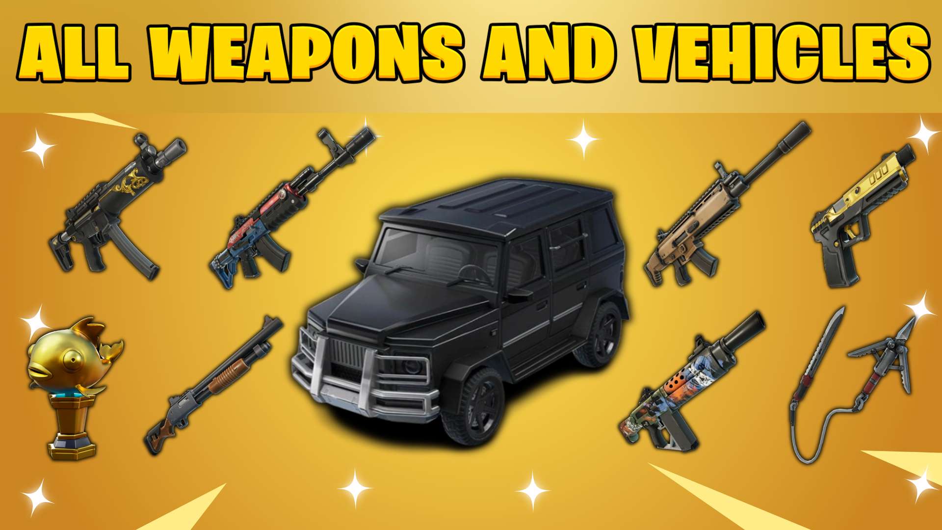 ALL WEAPONS AND VEHICLES - FFA