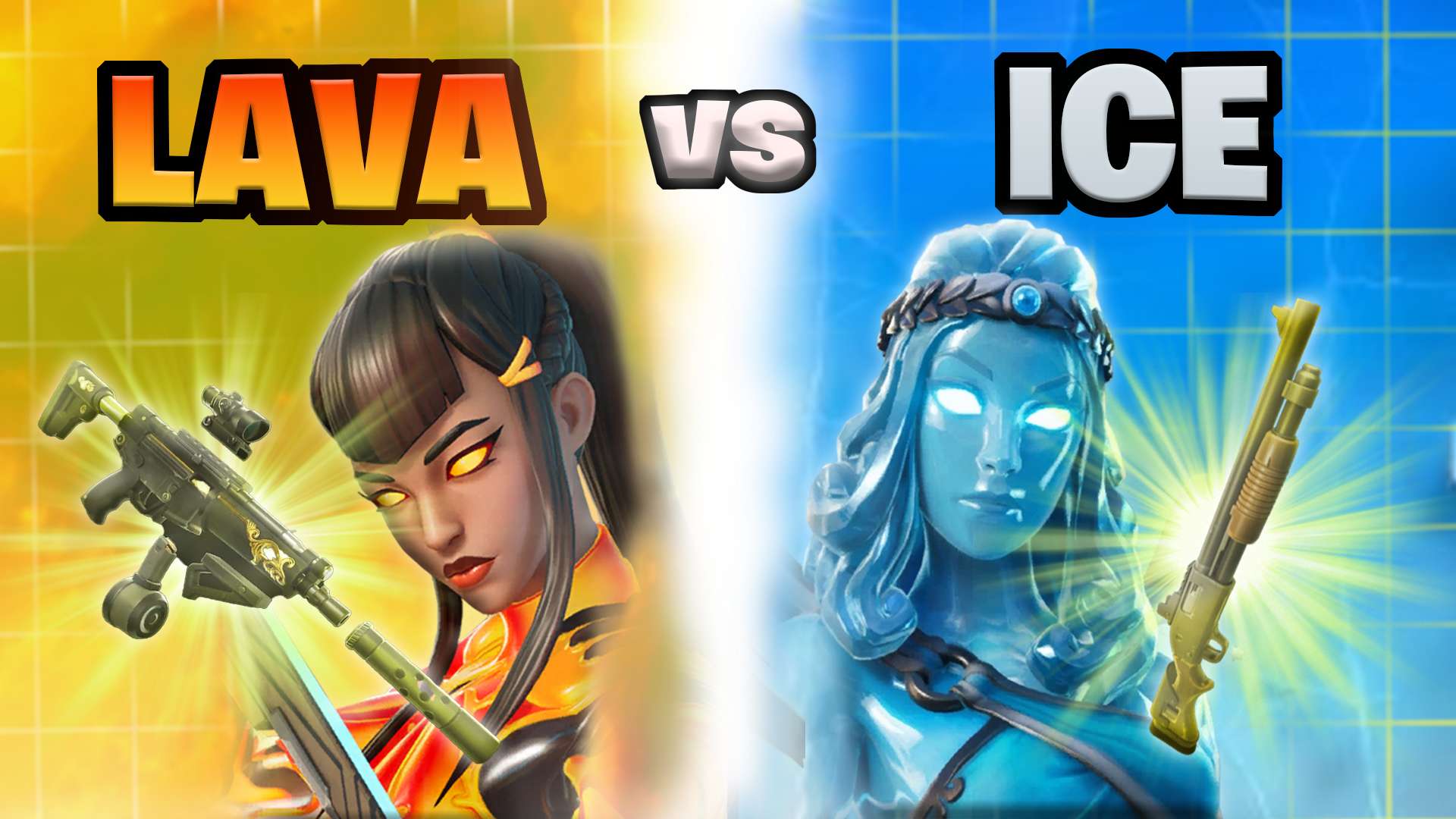 LAVA RED VS ICE BLUE🌋❄️ image 2