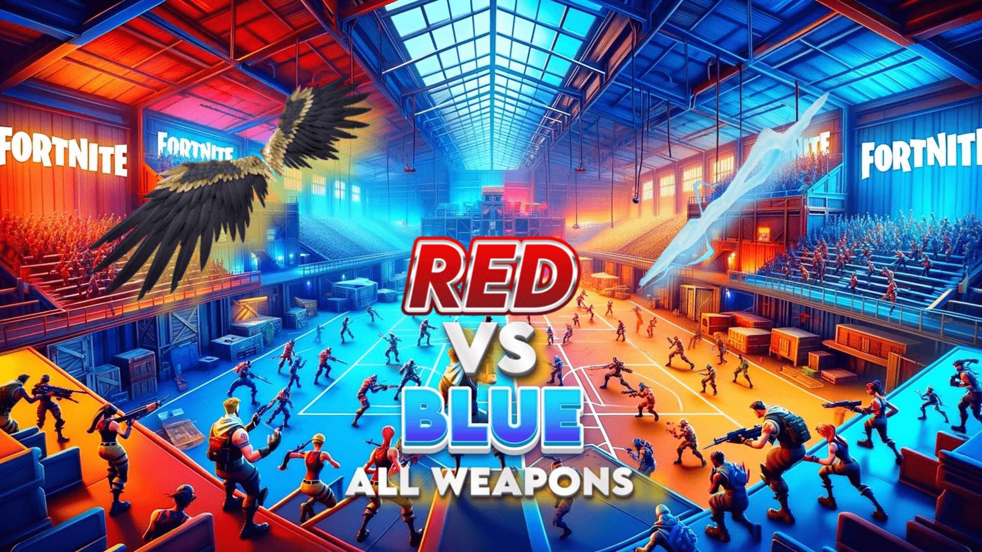 Red VS Blue All Weapons
