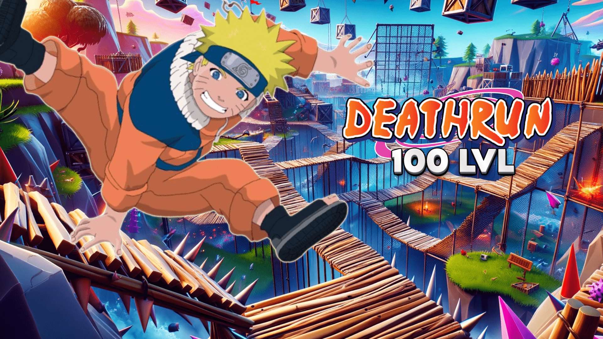 Deathrun Naruto easy 100 Levels