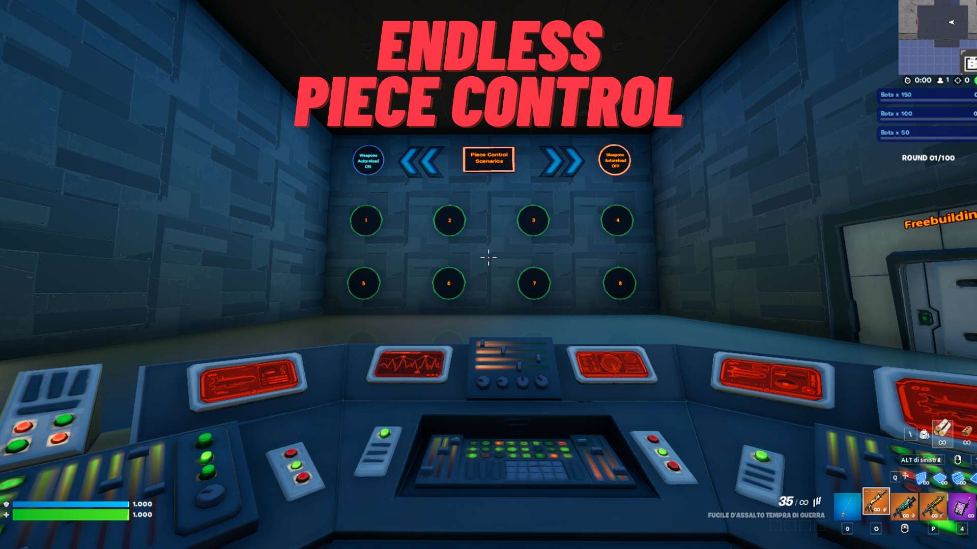 Endless Piece Control