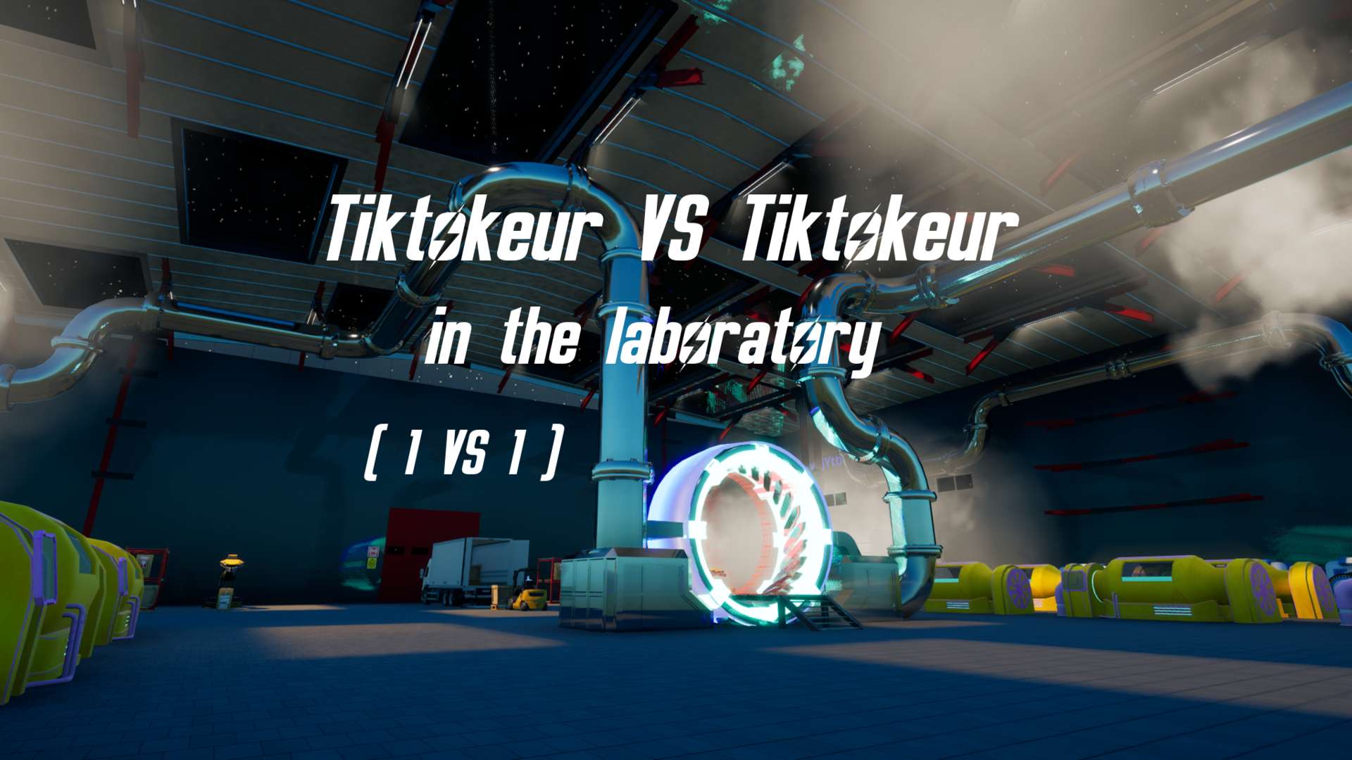 Tiktokeur vs Tiktokeur in the laboratory