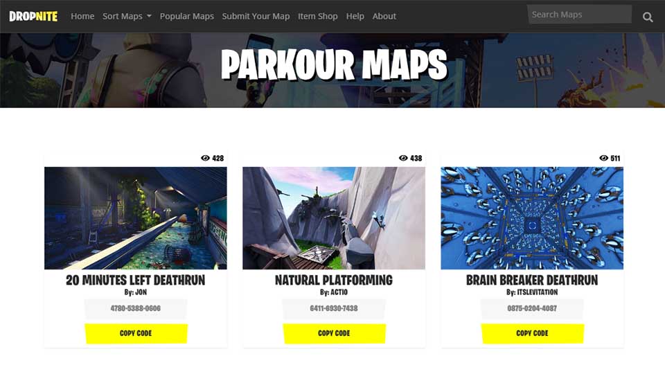 Fortnite Deathrun Maps Codes